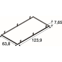SLV Inbouwframe PANEL P | PAVANNO, zwart