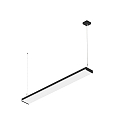 pendant luminaire WORKLIGHT P LINE 150 suitable for VDU workstation IP20, black dimmable
