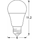 SLV WIFI LED Smart gloeilamp ZigBee aanstuurbaar E27 9W 806lm 200° dimbaar opaal