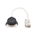 VERLUX, Recessed luminaire, LED, 3000K, matt white, 8,5x8,5 cm, 10W