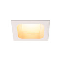 Inbouwarmatuur VERLUX, wit 3000K CRI 80