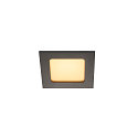Inbouwarmatuur FRAME BASIC LED SET incl. chauffeur, zwart 450lm 3000K 90� 90� CRI 80
