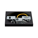 Ceiling luminaire TRILEDO SQUARE CL Surface mount luminaire Downlight, LED, 6W, 38�, 3000K, incl. driver, white