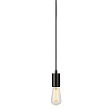 Pendant luminaire FITU PD, E27, length 9.1cm, Pendel 500cm, with open cable end
