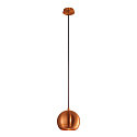 Pendant luminaire LIGHT EYE, GU10, max. 75W, copper brushed