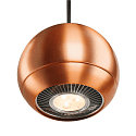 SLV Pendant luminaire LIGHT EYE, GU10, max. 75W, copper brushed