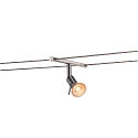 SYROS, Wire luminaire for TENSEO low-voltage wire system, QR-C51, chrome