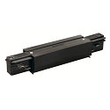Straight coupler for 3-Phase High voltage Track, black