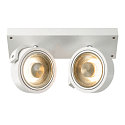 SLV Wall luminaire KALU 2 QPAR111 Ceiling luminaire, ES111, max. 2x75W, white
