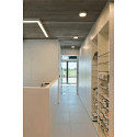 SLV Plafondarmatuur PLASTRA LED, wit 