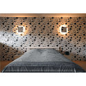 SLV Plaster Wall luminaire PLASTRA SQUARE, square, white plaster, 48 LED, 3000K