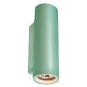 SLV Wall luminaire PLASTRA Tube, plaster, white, 2xGU10