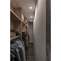 SLV Inbouwarmatuur PLASTRA hoekig GU10, wit max. 35W