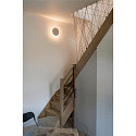 SLV Wandarmatuur PLASTRA rond, wit