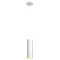 Pendant luminaire ENOLA, � 10cm / L 32cm, E27 A60 max. 60W, aluminium, white