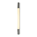 SLV Wandarmatuur TRUKKO 60 IP44, chroom, wit