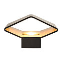 Wandarmatuur CARISO 2, messing, zwart dimbaar