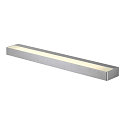 LED Wall luminaire SEDO 14 LED, 17W, 3000K, square, glass satined, alu brushed