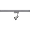 SLV 3-fase spot PURI TRACK instelbaar GU10 IP20, zilvergrijs dimbaar