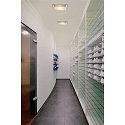 SLV Wandarmatuur GLASSA E27, transparant, wit