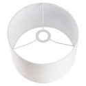 SLV FENDA Textile shade, Round, �30cm, white
