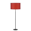 SLV Staande lamp FENDA STRAIGHT BASIS met schakelaar, zonder lampenkap E27 IP20, zwart 