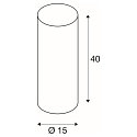 Accessories for FENDA Shade, �150, cylindrical