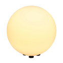 Outdoor luminaire ROTOBALL Ball luminaire, white, E27, with switch, IP44, Ø 40 cm