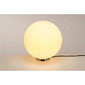 SLV Lichtobject ROTOBALL met stekker E27 IP44, wit