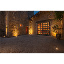 Premium LED Outdoor Floor recessed luminaire ROCCI 125 RUND, IP67, stainless steel 316, 8.6W 120� 3000K 580lm