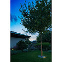 SLV Vloerinbouwarmatuur DASAR� FLAT 80 rond, stijf, toegankelijk IP65 / IP67, rvs geborsteld 