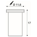 SLV Floor recessed Spot DASAR EXACT GU10 round