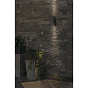 Wandarmatuur voor buitenshuis ASTINA OUT GU10 IP44, aluminium geborsteld