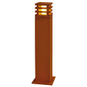 Staande armatuur voor buiten RUSTY� SQUARE 70 groot, hoekig E27 IP55, roest dimbaar