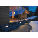 SLV Wandarmatuur voor buitenshuis BRICK LED DOWNUNDER LED IP54, zilvergrijs