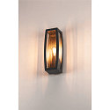 Wandarmatuur voor buitenshuis MERIDIAN BOX 2 E27 IP54, antraciet