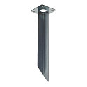 Earth spike for RUSTY SLOT / LOGS / GRAFIT, 50cm, zinc-plated steel
