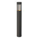 Staande armatuur voor buiten SLOTS 65 cilindrisch, direct / indirect, schakelbaar IP44, antraciet 