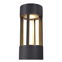 Staande armatuur voor buiten SLOTS 65 cilindrisch, direct / indirect, schakelbaar IP44, antraciet 