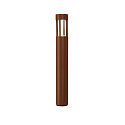 LED Outdoor luminaire SLOTS 65 Floor lamp, COB LED, 3000K, IP44, rust