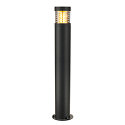 Floor lamp F-POL, round, anthracite, E27