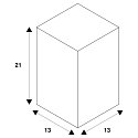 SLV Concrete anchor, for PHOTONIA Floorlamp, stainless steel