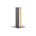H-POL, Path Light, 1 flame, LED, 3000K, anthracite, height 66 cm