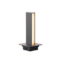 Padverlichting H-POL TWIN 30 2-vlams, hoekig, bekabeld IP55, antraciet 