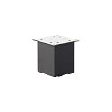 SLV Mounting pot, for H-POL Floorlamp, anthracite