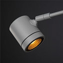 SLV Display luminaire NEW MYRA DISPLAY CURVE Outdoor luminaire, GU10, max. 50W, IP55, silver grey