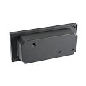 SLV Wandinbouwarmatuur ADI LED down, zonder frame IP55, antraciet 