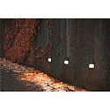 SLV Wandinbouwarmatuur ADI LED down, zonder frame IP55, antraciet 