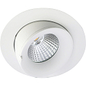 Inbouwarmatuur VELIA LARGE TILT IP44, wit mat dimbaar 11W 740lm 3000K