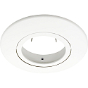 Afdekking QUICK/UNI INSTALL G2 rond, wit mat